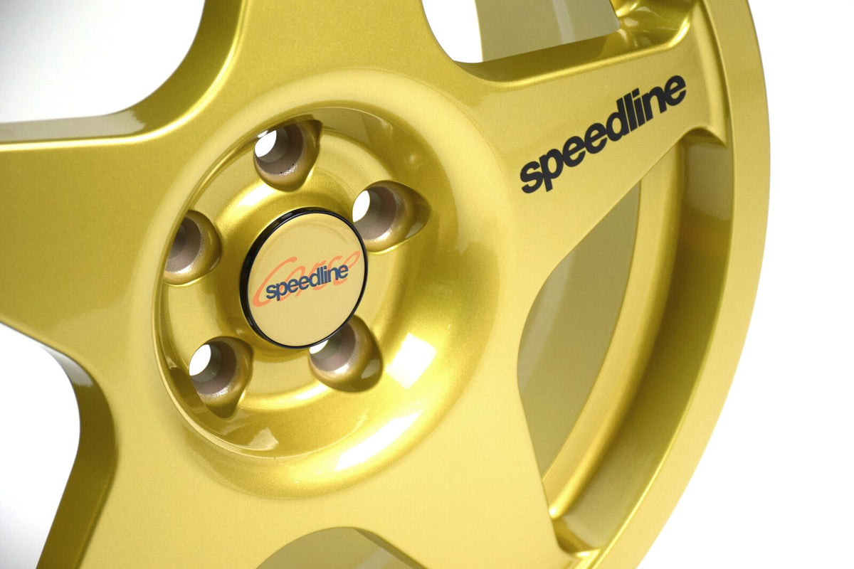 thumbnail image 2 of Speedline ST Wheels For TLR 22T - Set Of 4 Bright Yellow Rims 2 of 14