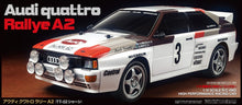 Load image into Gallery viewer, Tamiya #58667 Audi Quattro Rallye A2 Remote Control Car Kit
