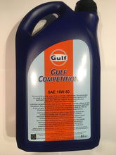 Load image into Gallery viewer, Gulf Competition SAE 15W-50 Motor Oil 5L