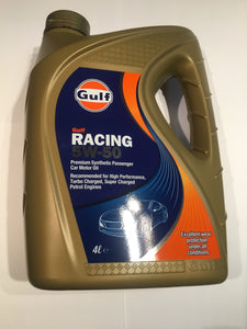 Gulf Racing 5W-50 Synthetic Motor Oil 4L