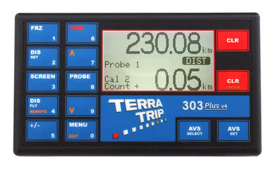 TerraTrip T003 303 Plus V4 Rally Car Tripmeter - Non-GPS